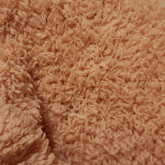 Very J Soft Peach Bell-Sleeve Turtleneck (Large) - Picture 3 of 8